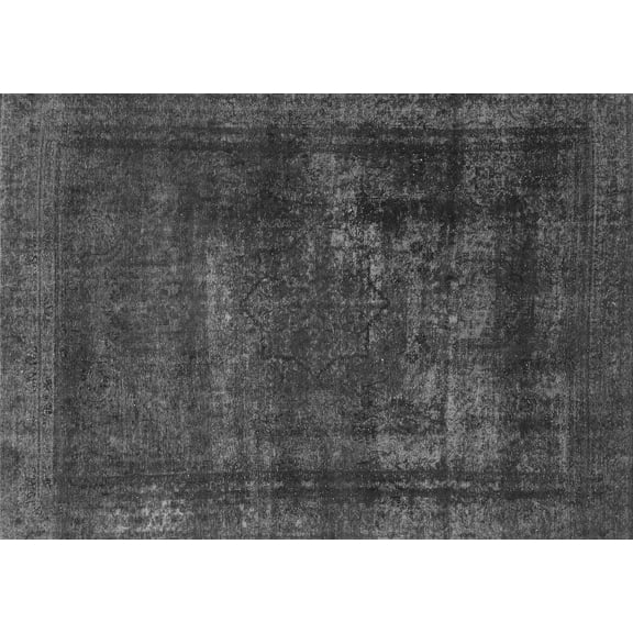 Ahgly Company Indoor Rectangle Persian Gray Bohemian Area Rugs, 5' x 7'
