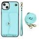 thumbnail image 1 of Crossbody PU Leather Wallet Case For IPhone 14 13 12 Mini 11 Pro X XS Max XR 8 7 SE 2020 2022 Card Slots Magnetic Lanyard Phone Cover, 1 of 5