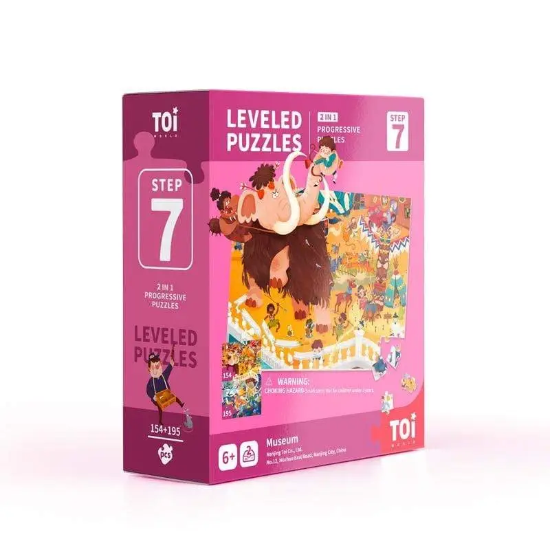 Levelled Puzzles 2 In 1 Jigsaw Puzzles (154+195PCS)