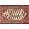 thumbnail image 1 of Ahgly Company Indoor Rectangle Traditional Sandy Brown Persian Area Rugs, Swatch Sample, 1 of 6