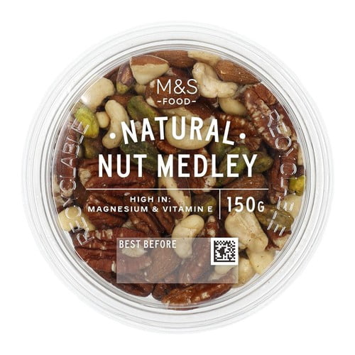 M&S Nut Medley 150g, British Import (Pack of 3)