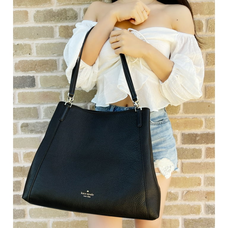 Kate spade large triple compartment shoulder tote jackson sale