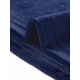 thumbnail image 5 of INSPIRAR CHIC Blusa de Terciopelo para Mujer de Cuello Cuadrado de Manga Larga Sólida L Azul Oscuro, 5 of 6