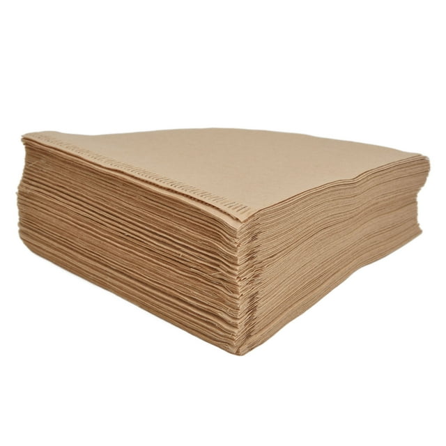 V60 Papel de Filtro de Café Pulpa de Madera 100 Piezas para 2 a 4 Tazas Papel de Filtro de Café para la Extracción Completa del Sabor del Café Sin Aditivos Anggrek Otros