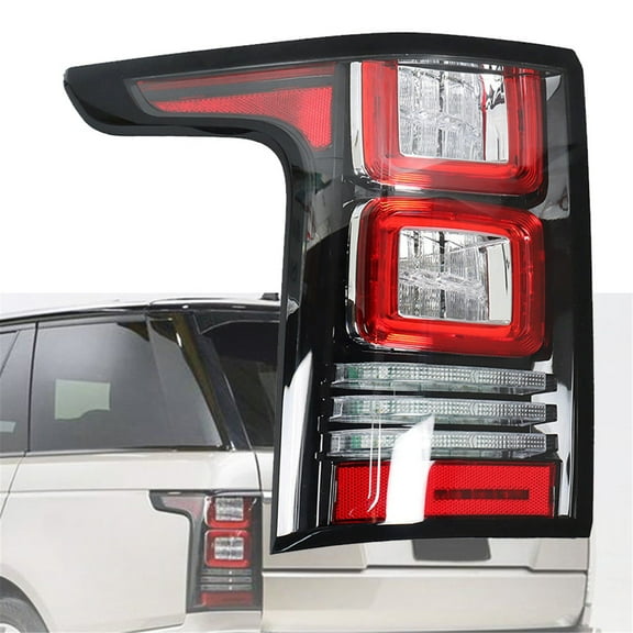 Genrics 1-Pack Rear Left LED Tail Light Brake Lamp Assembly Replacement for 2013-2017 Land Rover Range Rover L405 Driver Side with Bulbs LR061682 LR061659