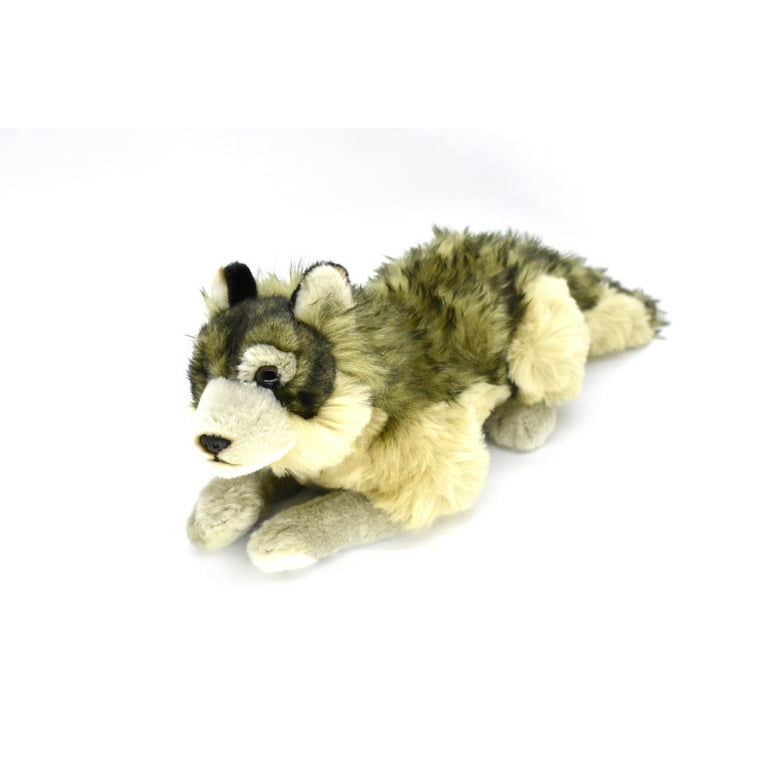 Wolf, Timber, Realistic, Lifelike, Stuffed, Soft, Toy, Educational