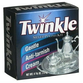 RANDY 25SS TWINKLE (SILVER） Twinkle Gentle Anti-Tarnish Silver Polish Kit - 4.4oz Metal