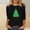 a-Black, variant on $20 & under Aueoeo Christmas Sweatshirt Women Christmas Tree Printed T-Shirt Casual Long Sleeve Round Neck Pullover Tops Green S