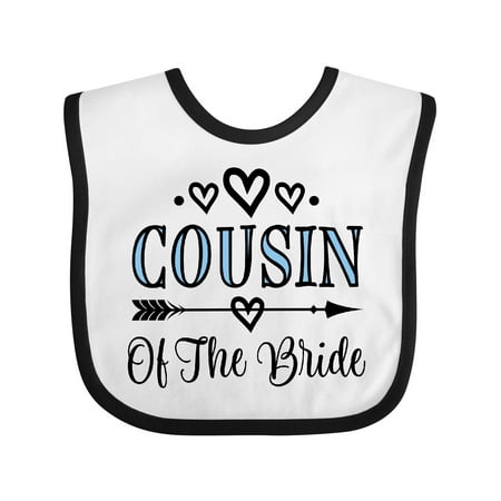 

Inktastic Cousin of the Bride Wedding Gift Baby Girl Bib
