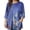 Royal Blue003, variant on Sewkxo Womens Plus Size Tops Loose Fit 3/4 Length Shirts Crew Neck Print Blouse Spring Summer Fashion Clothes L-5x,Gray 2XL