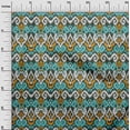thumbnail image 2 of oneOone Cotton Flex Fabric Diamond & Swirl Ikat Decor Fabric Printed BTY 40 Inch Wide, 2 of 4
