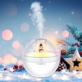 thumbnail image 6 of MingX Humidifier Large Room Quiet Pokeball Cool Mist Humidifier White Santa for Baby Nursery and Plant, 6 of 8