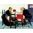 thumbnail image 2 of Art.com Rural Vacation (or Family Grace) Stretched Canvas Print Wall Art by Norman Rockwell, 16" x 12", 2 of 4