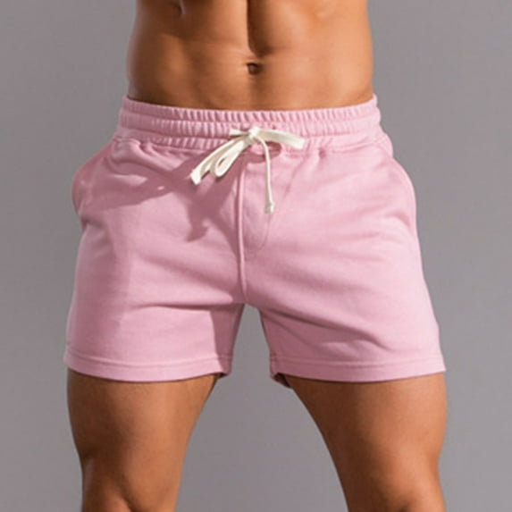 Aueoeo Men Shorts Athletic, Men's Workout Shorts 7" Running Shorts Elastic Waist Drawstring Shorts Athletic Bike Shorts Gym Shorts for Men with Pocket