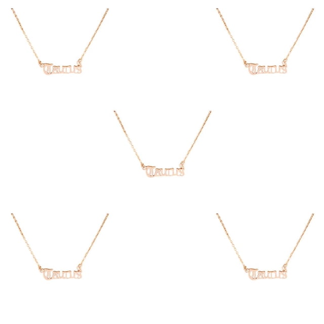 Collar de constelaciones Sonducket oro rosa Tauro Type2 NO2