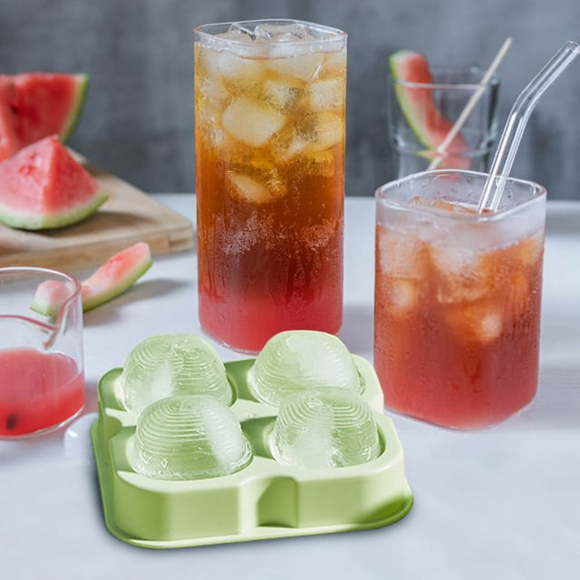 Matoen Ice Food Grade Plastic Ice Block Home Refrigerator Ice Box Whiskey Ice Film with Round Ice Lattice