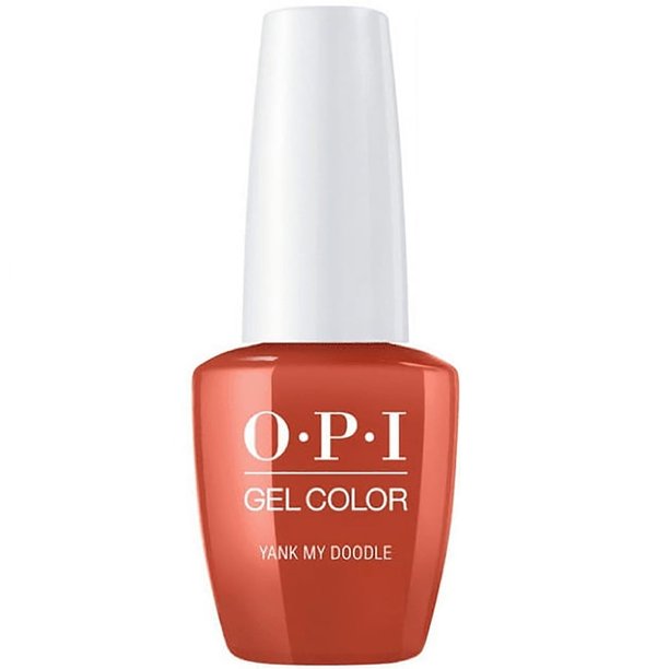 Limpieza de OPI Esmalte de uñas en gel OPI Gel Color, Yank My Doodle (W58), 15 ml/0,5 fl oz