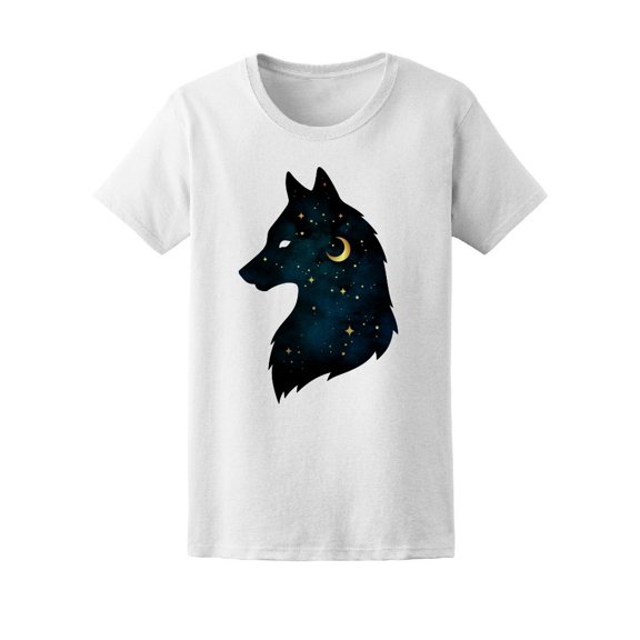 Amazing Wolf Starry Night Tee Men's -Image by Shutterstock