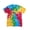 Multi Rainbow, variant on Adult 5.4 oz., 100% Cotton T-Shirt - MULTI RAINBOW - S
