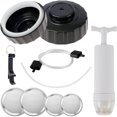 thumbnail image 1 of YOPTOP Mason Jar Vacuum Sealer  Vacuum Sealer Kit with Manual Vacuum Pump Jar Vacuum Sealing Machine for Wide and Regular Mouth Mason Jars Reusable Plastic Caning Sealer for Food Storage, 1 of 11