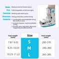 thumbnail image 3 of Short Air Cam Walker Fracture Boot Medical Inflatable Walking Boot for Sprained Ankle Broken Foot Achilles Tendon Injury, 3 of 7
