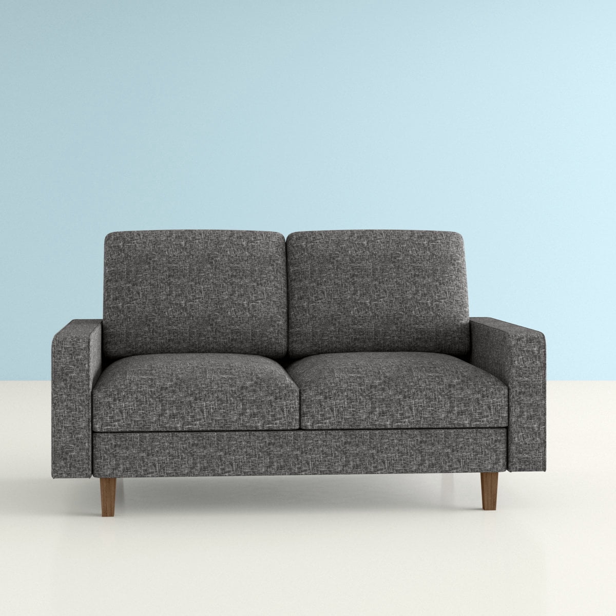 US Pride 57.9" Square Arm Loveseat