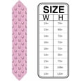 thumbnail image 6 of Valentines Cotton and Linen Triangle Table Runners Long Dresser Scarves Table Decoration for Wedding Party/Graduation Ceremony/Banquet Leopard Print Love Pink Gold Dots, 6 of 9