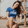 thumbnail image 3 of Italia Soccer Cropped Tee, 3 of 5