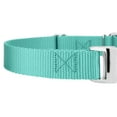 thumbnail image 6 of Country Brook Petz® Light Cyan Heavyduty Nylon Martingale with Premium Buckle, Medium, 6 of 6