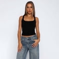 thumbnail image 4 of Women's Fashion Camisole Sleeveless Tank Top Black L, 4 of 4
