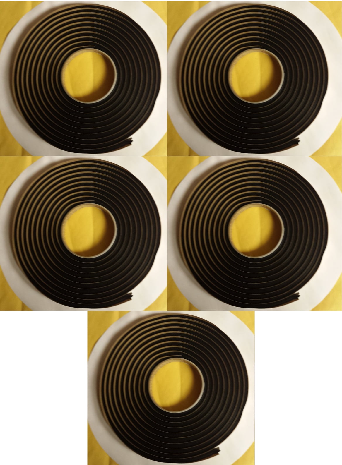 QTY 5 Butyl Tape 3M 1/4" x 15ft SUNROOF SEALANT