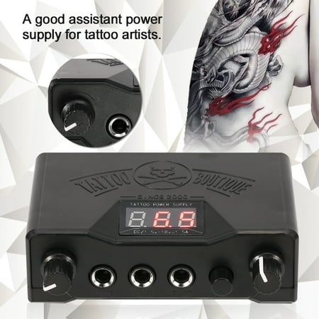 Hilitand 2 Types Double Digital Display Permanent Tattoo Power Supply Machine For Liner Shader, Tattoo Power Supply Machine, Digital Tattoo