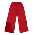 thumbnail image 5 of Pants for Women Thin Breathable Linen Pants High Waisted Loose Fit Solid Spring Summer Trousers Black L, 5 of 5