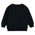 thumbnail image 6 of Kids Sweatshirt Girls Long Sleeve Girls Black Sweatshirt Oversized Crewneck Sweatshirts Warm Fall Winter Clothes Girls Size 4-5 Years Clothes, 6 of 7