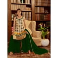 thumbnail image 2 of Beige Color Printed Cotton Kurti With Sharara And Dupatta For Wedding, 2 of 5
