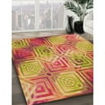 thumbnail image 2 of Ahgly Company Indoor Rectangle Patterned Bee Yellow Area Rugs, 2' x 4', 2 of 6