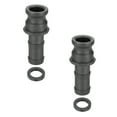 thumbnail image 1 of Adaptadores macho de tapón de polvo de 1" de aluminio Uxcell, 2 Pcs, 1 of 6