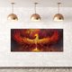thumbnail image 5 of Wdftyju Kits de pintura al óleo de Phenix llameante por números, cuadro de lienzo, arte de pared DIY, decoración artesanal Wdftyju 6sl5uh1dz9ra5xy1, 5 of 9