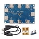 thumbnail image 1 of Hub USB Conexión conveniente USB V2.1 FPGA Caja de metal Control VBUS Placa de concentrador USB, 1 of 10