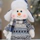thumbnail image 5 of Figura de muñeco de nieve de Navidad XUQIANG figura decorativa de felpa multiusos, 5 of 5