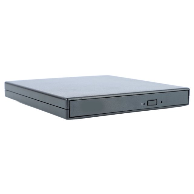 DVD Burner, USB 2.0 Plug and Play External DVD Drive Durable ABS for Laptop