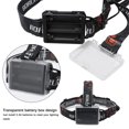 thumbnail image 3 of Advancent Linterna frontal de alto brillo para correr, trotar, viajar, 3 modos, linterna frontal IPX5, linterna frontal impermeable, equipo para exteriores Iluminación y accesorios Gris Advancent HA074213-04, 3 of 6