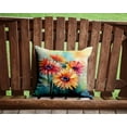 thumbnail image 2 of Sunflowers in Watercolor Throw Pillow 14 in x 14 in, 2 of 47
