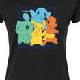 thumbnail image 3 of Pokémon - Group Checker Frame - Juniors Fitted Graphic T-Shirt, 3 of 5