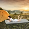 thumbnail image 5 of Yardi Yard Foldable Camping Mattress with High Density Foam Cushion and Anti-slip Bottom, Air Mattresses & Sleeping Bags for Garden, Yard, Gray, 5 of 11