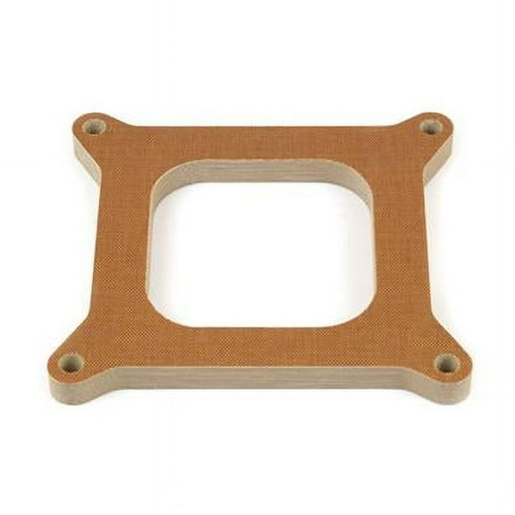 Canton Racing Products CRP-85-162 0.5 in. Phenolic Carburetor Spacer for 4150 & 4160 Holley Open