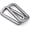Gunmetal, variant on 1 1/2 Inch Rectangle Rings Buckle Metal Round Rectangular Loop for Bag Belt Strap Quality Finish SCLP 6pcs (Silver)