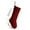 Red, variant on Christmas Stocking, Large Christmas Stocking, Xmas Stocking for Fireplace, 18 Inch Holiday Stocking with Gift Bag for Candy Toys Decorations and Christmas Gift