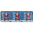 thumbnail image 5 of Dreamtimes Christmas Santa Claus Hallway Runner Rug 2'x6' Kitchen Rug with Rubber Backing Winter Snowflake Non Slip Entryway Rug Runner Washable Soft Area Rug for Hallway Bedroom Kitchen Decor, 5 of 6