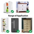 thumbnail image 3 of Fridge Lock,Refrigerator Locks,Freezer Lock with Key for Child Safety,Locks to Lock Fridge and Cabinets-2Pack, 3 of 7